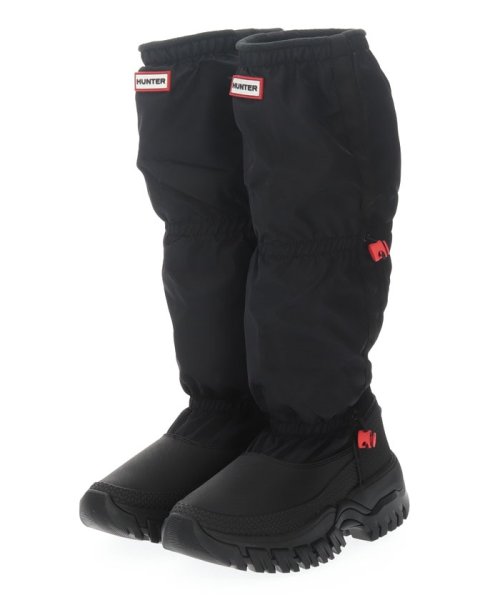 HUNTER(ハンター)/WOMENS WANDERER TALL SNOW BOOT/ブラック