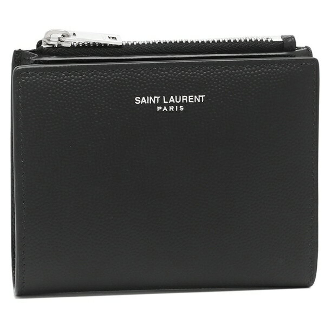 最終値下げ SAINT LAURENT ブラック 二つ折り財布 箱付き 最終値下げ！ SAINT LAURENT 二つ折り財布 黒