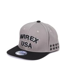 AVIREX(AVIREX)/BB CAP AVIREX USA /ベースボールキャップ AVIREX USA/グレー