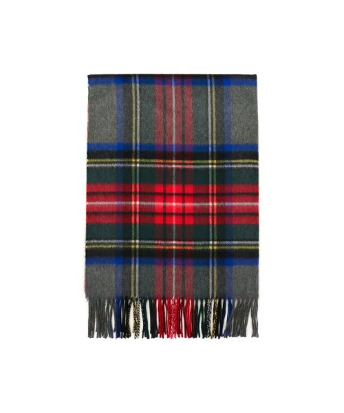 【日本正規品】ジョンストンズ オブ エルガン ストール Johnstons of Elgin タータンチェックストール カシミヤ100％ 大判 WA000056 