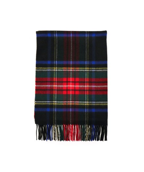 【日本正規品】ジョンストンズ オブ エルガン ストール Johnstons of Elgin タータンチェックストール カシミヤ100％ 大判 WA000056 
