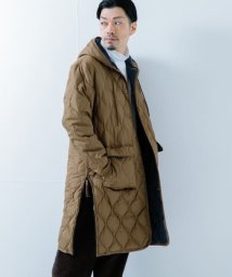 ITEMS URBANRESEARCH(アイテムズアーバンリサーチ（メンズ）)/TAION　MILITARY HOOD DOWN COAT/L.BRN