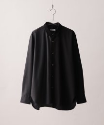 tk.TAKEO KIKUCHI(ティーケー　タケオキクチ)/TRレギュラーカラーシャツ/ブラック（519）