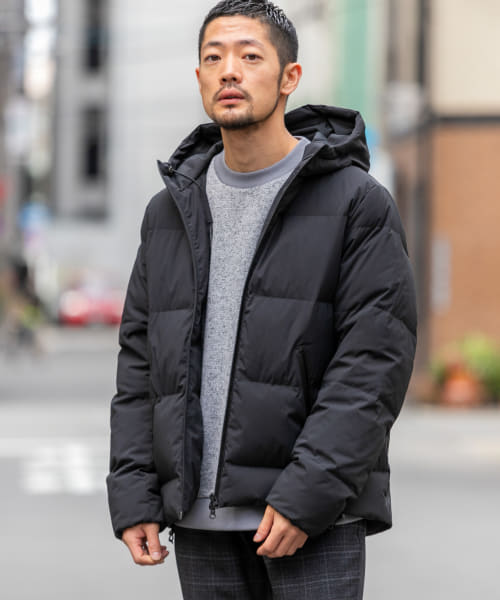 イエナ IENA フーデットショートダウンジャケット 黒 ダウン はれこ