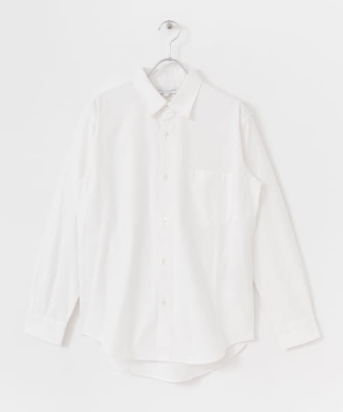 URBAN RESEARCH(アーバンリサーチ)/Brushed Regular FitShirts/WHITE