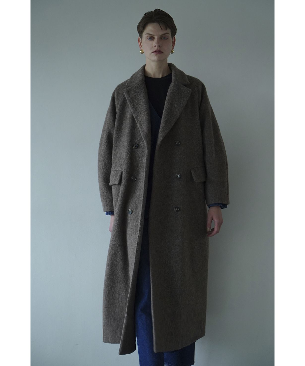 DOUBLE WOOL LONG COAT