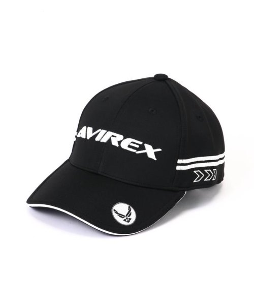 AVIREX(AVIREX)/《AVIREX GOLF》ブーストパッド CAP/ゴルフ/キャップ/ブラック
