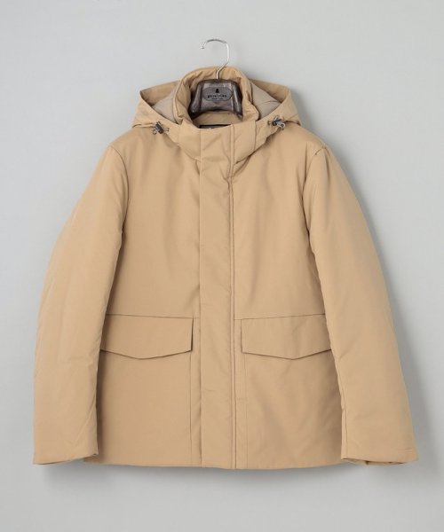 【37.5Tech】中綿フーデッドブルゾンコート 