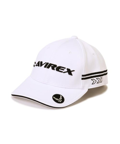 AVIREX(AVIREX)/《AVIREX GOLF》ブーストパッド CAP/ゴルフ/キャップ/ホワイト