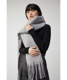 AZUL by moussy(アズールバイマウジー)/FLUFFY STOLE/L/GRY1