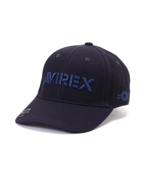 AVIREX(AVIREX)/《AVIREX GOLF》MARKER付きCAP/ゴルフ/キャップ/ネイビー