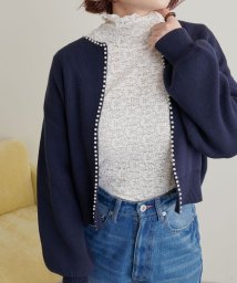 NICE CLAUP OUTLET(ナイスクラップ　アウトレット)/【natural couture】大人上品な首元に/ストレッチレース２ＷＡＹタートル/アイボリー