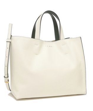 MARNI/マルニ トートバッグ ミュゼオ ホワイト グリーン メンズ レディース MARNI SHMP0069U5 P2644 Z597N/505026515