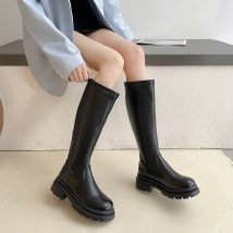 miniministore(ミニミニストア)/ロングブーツ 厚底ブーツ レディース韓国/ブラック