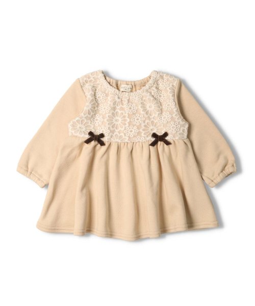 子供服 Kid S Zoo キッズズー お花レース付き裏毛ワンピース 80cm 90cm W キッズズー Kids Zoo Magaseek 子供服 Kid S Zoo キッズズー お花レース付き裏毛ワンピース 80cm 90cm W キッズズー Kids Zoo Magaseek