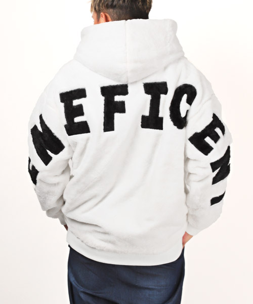 OFF-WHITE オフホワイト ジャケット サイズ:M ハーフジップ プルオーバー フリース ジャケット Logo Plaque Pullover 19AW ブラック 黒 アウター ブルゾン シンプル カジュアル ブランド【メンズ】