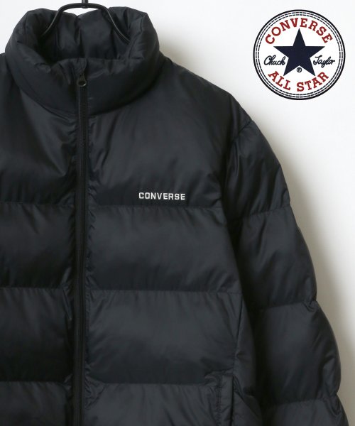 LAZAR(ラザル)/【Lazar】CONVERSE/コンバース FIBER DOWN JACKET/ファイバーダウンジャケット/ブラック