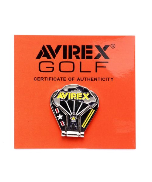 AVIREX(AVIREX)/《AVIREX GOLF》パラシュートスタンドマーカー/ゴルフ/マーカー/シルバー