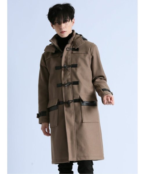 ウールライク ダッフルコート メンズ ブルゾン ライトアウター コート ビジネス カジュアル アウター 通勤 仕事 厚手 薄手 軽い 軽量 メンズ ライトアウター ビジネス カジュアル アウター 通勤 厚手 薄手 軽い