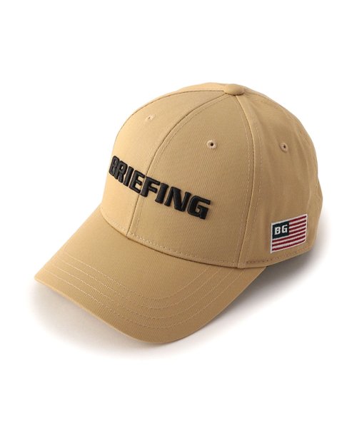 BRIEFING(ブリーフィング)/ブリーフィング ゴルフ キャップ 帽子 メンズ ブランド ウェア ゴルフ用品 アジャスター BRIEFING GOLF BRG223M56/ベージュ