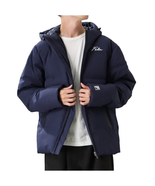 MAC HOUSE(men)(マックハウス（メンズ）)/FILA フィラ ダウンジャケット FH7942－EC/ネイビー