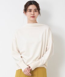 MICA&DEAL(マイカアンドディール)/back knit pullover/OFF WHITE