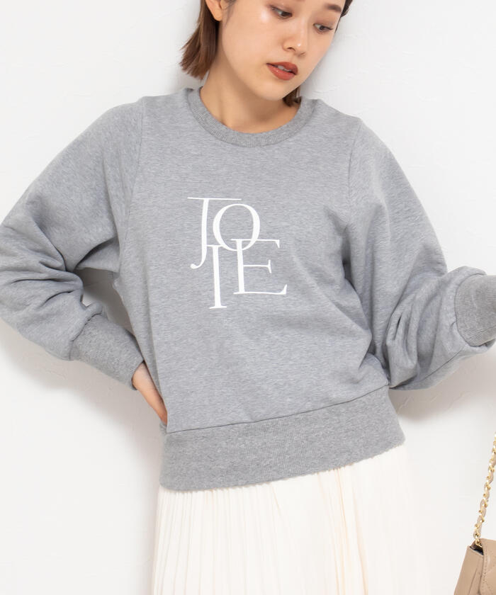 NOLLEY'S Sophi  プリントロゴスウェット