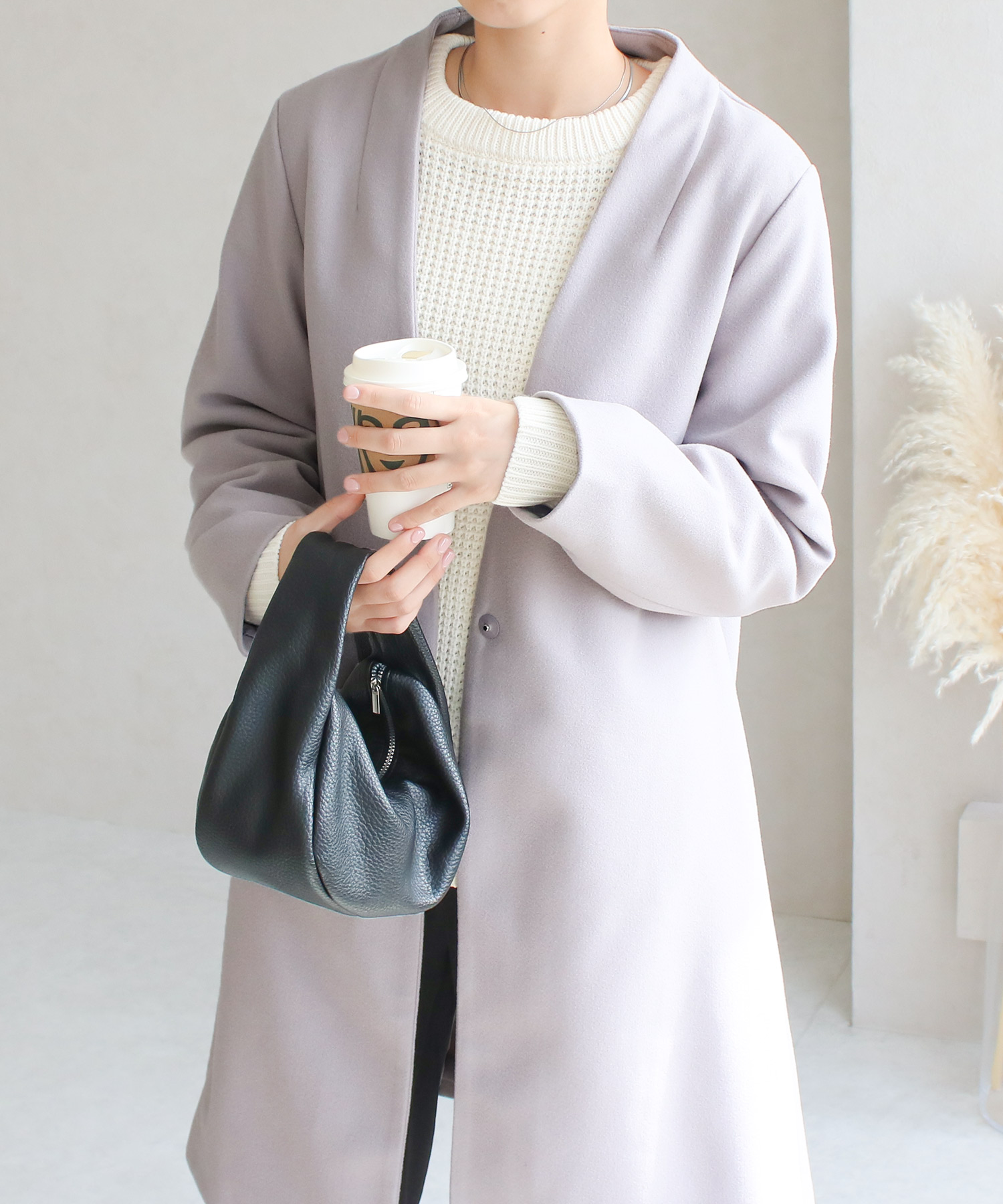 ノーカラーコートに該当するアイテムの通販 - MAGASEEK