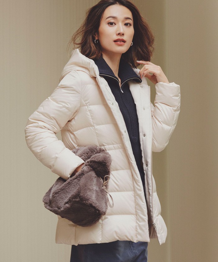 23区　【洗える】シレータフタ ショート ダウンコート　38 洗える】シレータフタ ショート ダウンコート(504998912)｜阪急百貨店