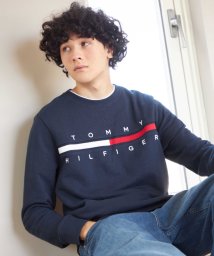 TOMMY HILFIGER(トミーヒルフィガー)/TINOフレンチテリースウェット/ネイビー