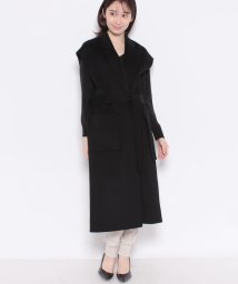 MICA&DEAL(マイカアンドディール)/vest coat/BLACK