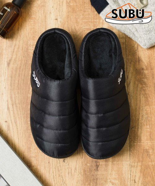 SUBU(SUBU)/【SUBU / スブ】WINTER SANDALS ウィンター スリッポン / サンダル　テフロン加工/4層クッション 冬用サンダル/ブラック 