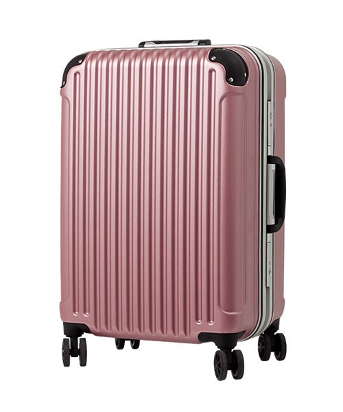 FANCY WONDERLAND(ファンシーワンダーランド)/TY051小型 スーツケース キャリーケース キャリーバッグ Sサイズ フレームタイプ 小型 軽量 かわいい suitcase TSAロック/ローズ