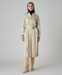 Ballsey/セルロースモールスキン シャツワンピース/505052735