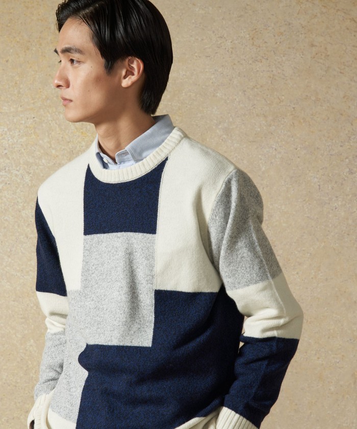 【120th Anniversary】Archive Knit / crazy pattern