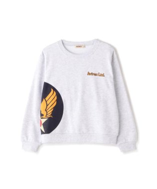 AVIREX/《KIDS》CLASSIC CREWNECK SWEAT COWBOY/クラシック クルーネック スウェット カウボーイ/505050492