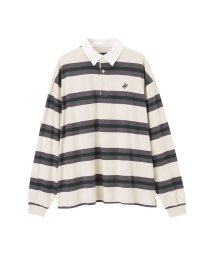 MAC HOUSE(men)(マックハウス（メンズ）)/BEVERLY HILLS POLO CLUB ビバリーヒルズポロクラブ ビッグラガーシャツ 2478－2421/アイボリー