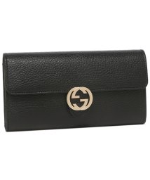 GUCCI/グッチ アウトレット 長財布 ブラック レディース GUCCI 615524 CAO0G 1000/505052210