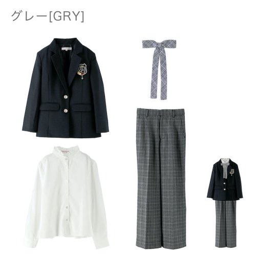 チェックロングパンツスーツ(505054307) | キャサリンコテージ  