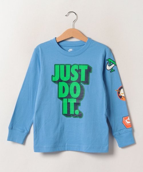 NIKE(ナイキ)/LONG SLEEVE GRAPHIC T－SHIRT/UNIVERSITYBLUE