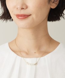 J.PRESS LADIES(J．プレス　レディス)/ショートパール ネックレス/ゴールド系