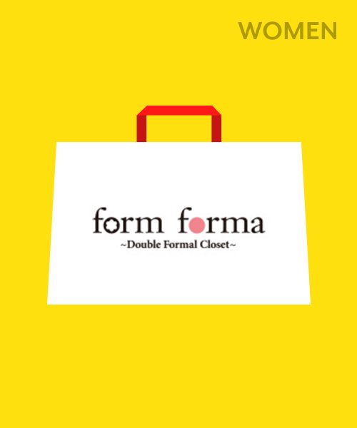 form forma(フォルムフォルマ)/【2023年福袋】formforma/ブラック