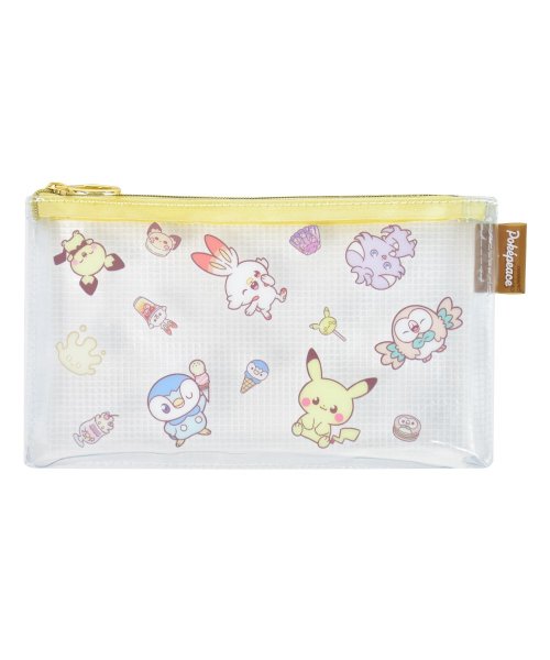 ポケットモンスター ポケモン ポーチ 化粧ポーチ コスメポーチ ペンケース 文具 ミニ 小さい 透明 クリア レディース ピカチュウ ピチュー ポッチャマ 大人 ランナー Runner Magaseek