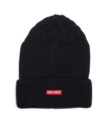 BACKYARD FAMILY(バックヤードファミリー)/BEN DAVIS ベンデイビス BOX LOGO KNIT CAP BDW－9526WP/ブラック