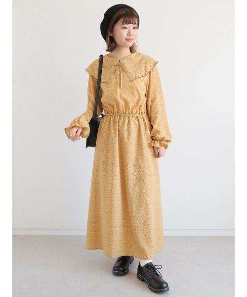 セール エヘカソポ Ehka Sopo 小花柄フラットカラーワンピース Magaseek セール エヘカソポ Ehka Sopo 小花柄フラットカラーワンピース Magaseek