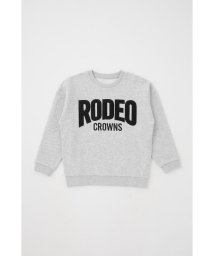 RODEO CROWNS WIDE BOWL(ロデオクラウンズワイドボウル)/キッズロゴボアスウェットトップス/L/T.GRY1