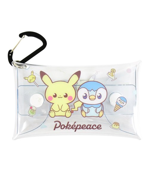 ポケットモンスター ポケモン コインケース 小銭入れ コイン 収納 サイフ 財布 小物入れ クリアマルチケース Sサイズ レディース 女子 女の子 フック付き ランナー Runner Magaseek