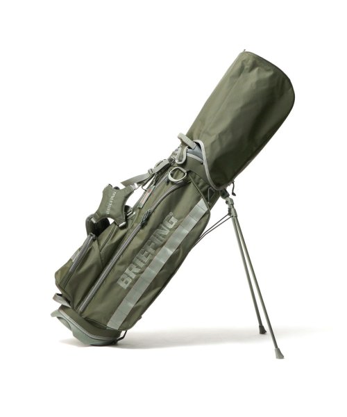 BRIEFING GOLF(ブリーフィング ゴルフ)/【日本正規品】 ブリーフィング ゴルフ キャディバッグ BRIEFING GOLF WOLF GRAY SERIES CR－4 #02 XP BRG223D24/オリーブ