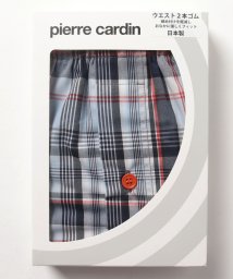 pierre cardin/ピエールカルダン　マドラスチェック柄　トランクス(M－L)/505047428