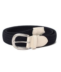 Orobianco（Wallet・Belt・Stole）(オロビアンコ（財布・ベルト・マフラー）)/35mm幅　カジュアルベルト/NAVY